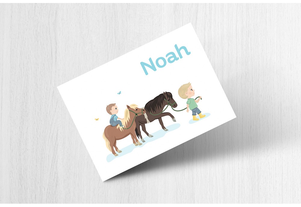 Kindjes met pony Kindjes met pony